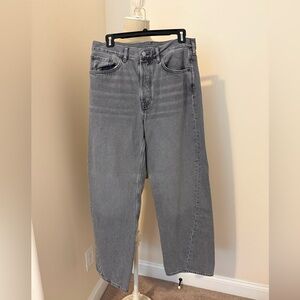 COS Women’s Relaxed Gray Jeans